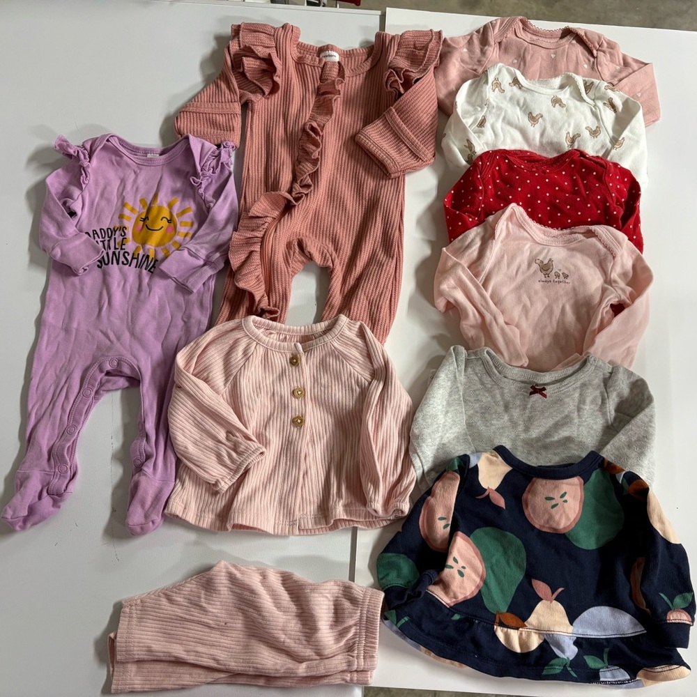 NB infant girl bundle
